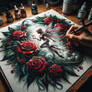 Crimson Roses 4
