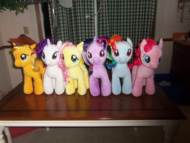 The Mane Six Build-a-Bears/Ponies