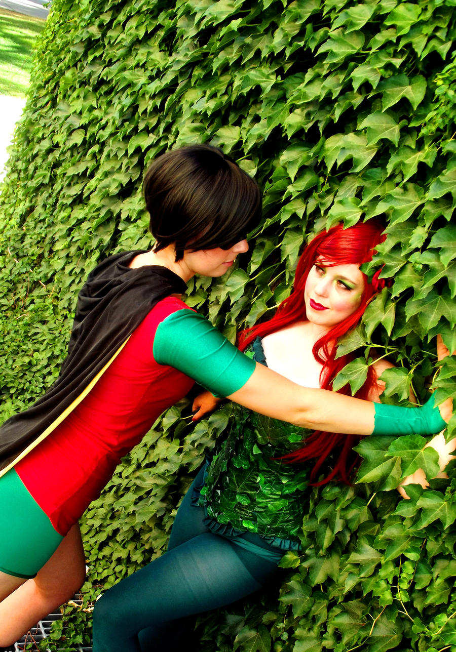 Poison Ivy and Robin