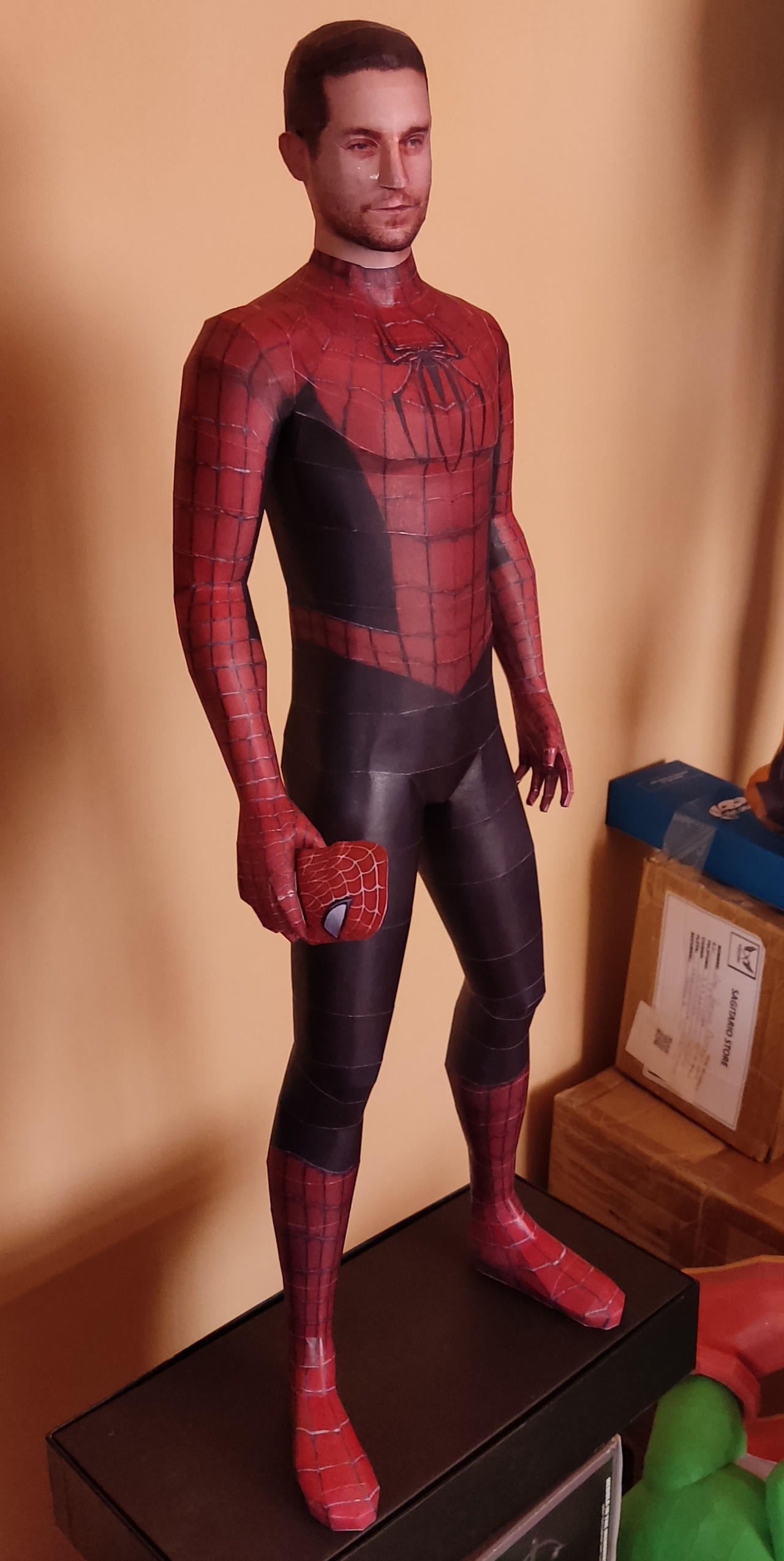 Paper Model Toby Papercraft Spider Tobey by Soidramo1 on DeviantArt