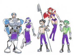 Teen Titans Tamaranian Style