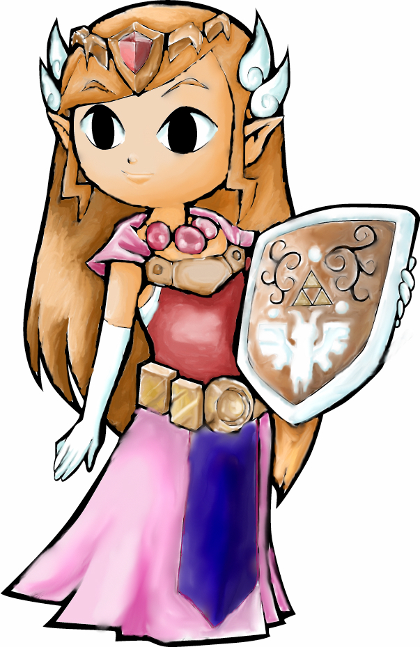 Zelda: Lineart by lainsnavi