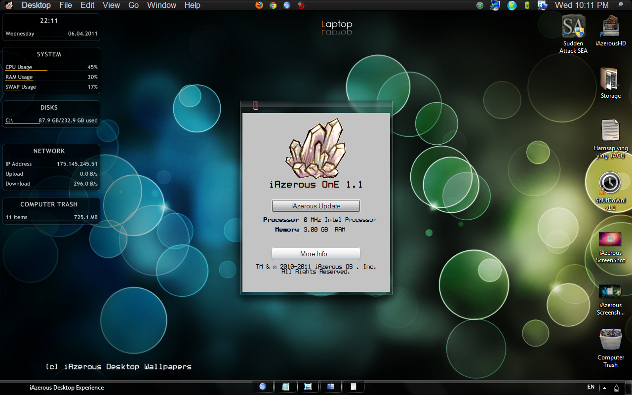 iAzerous XP 1.1 by 19Nightwing91