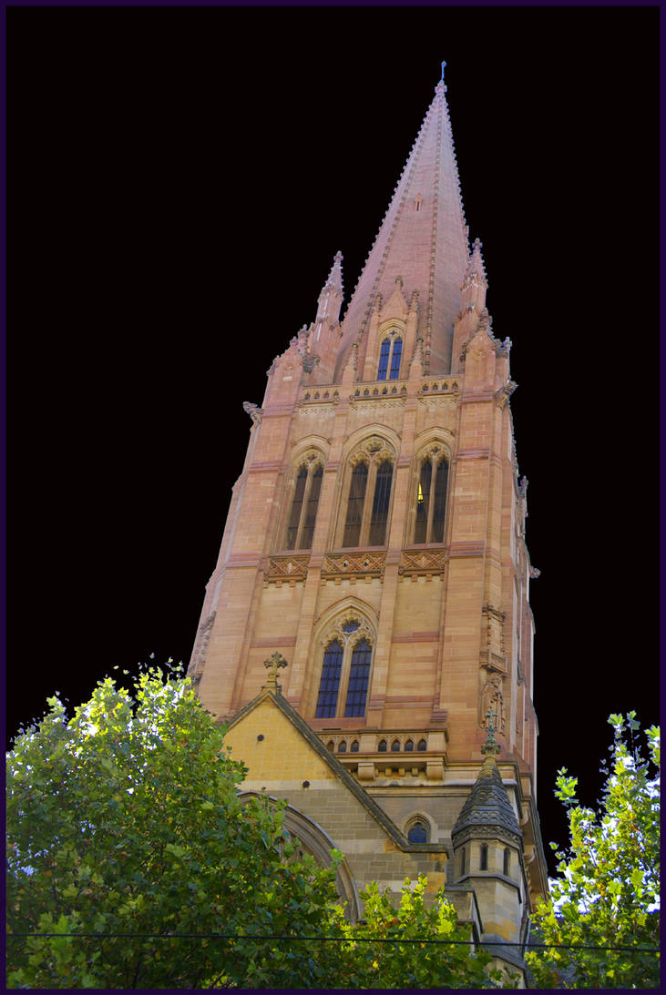 Melbourne Church black backdrop