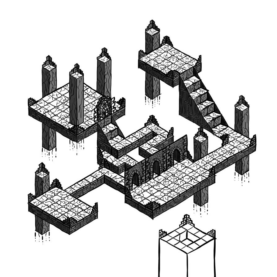 Isometric Dungeon 6 By GodOfHere On DeviantArt
