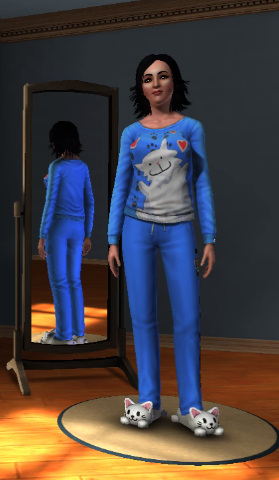 My sims 3 self.