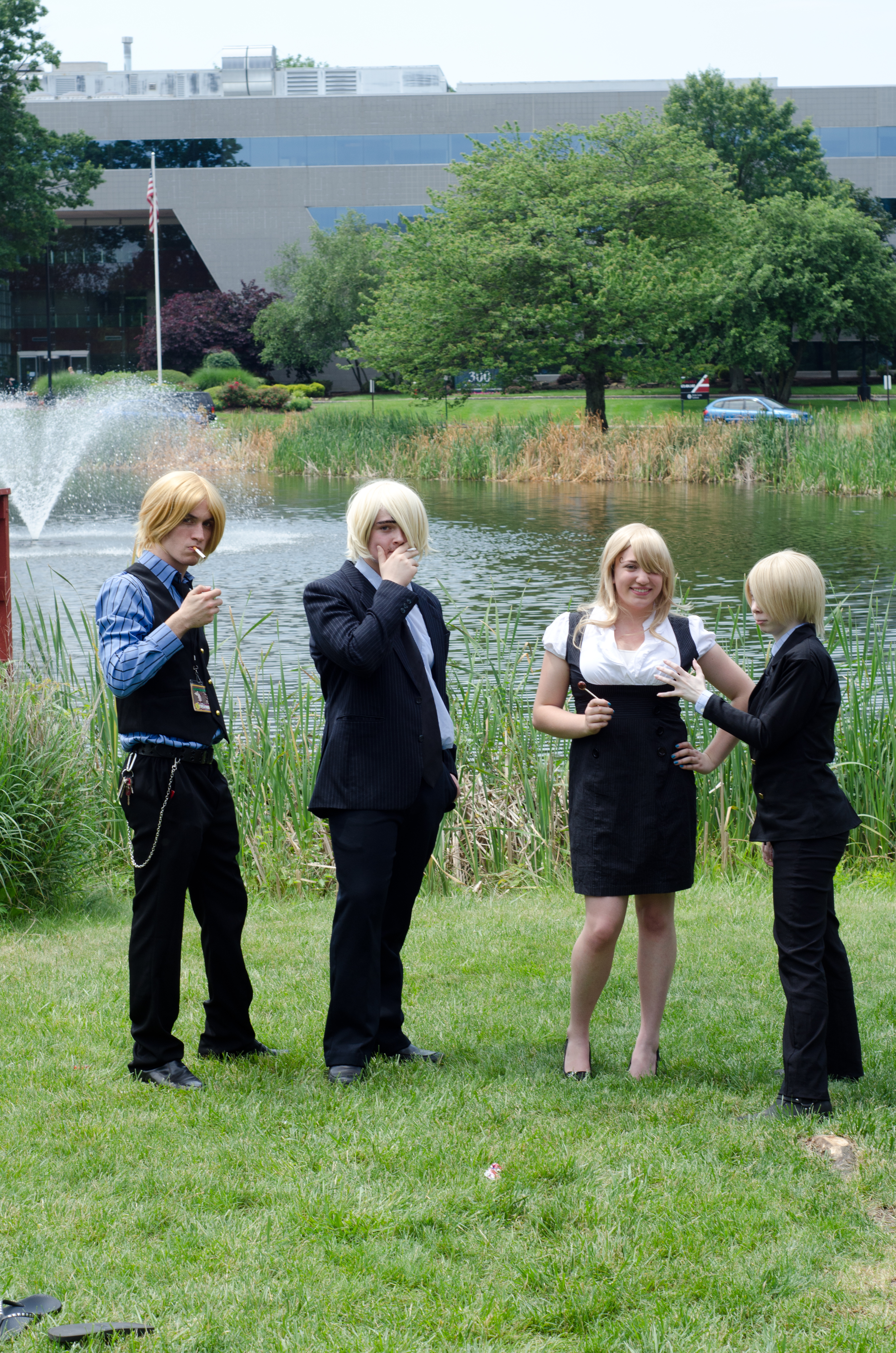 3 Male Sanjis meet Female Sanji! 4