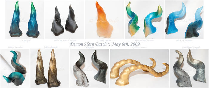 Demon Horn Prosthetics . 03