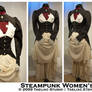 Steampunk Women's Tail Coat