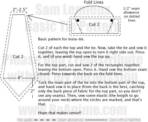 Mini Tutorial: Quickie Ties