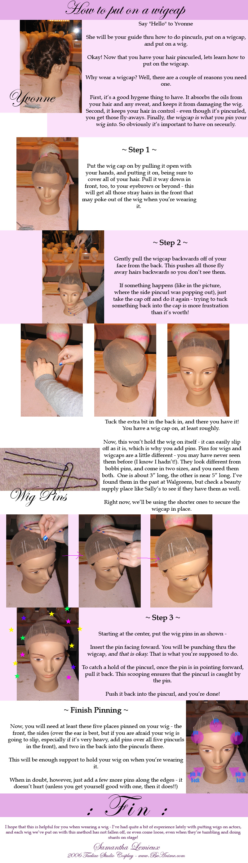 Tutorial: How to put on wigcap