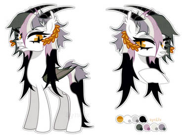 PONY MLP ADOPT [BAT PONY] [GREEK DEMON] [CLOSED]