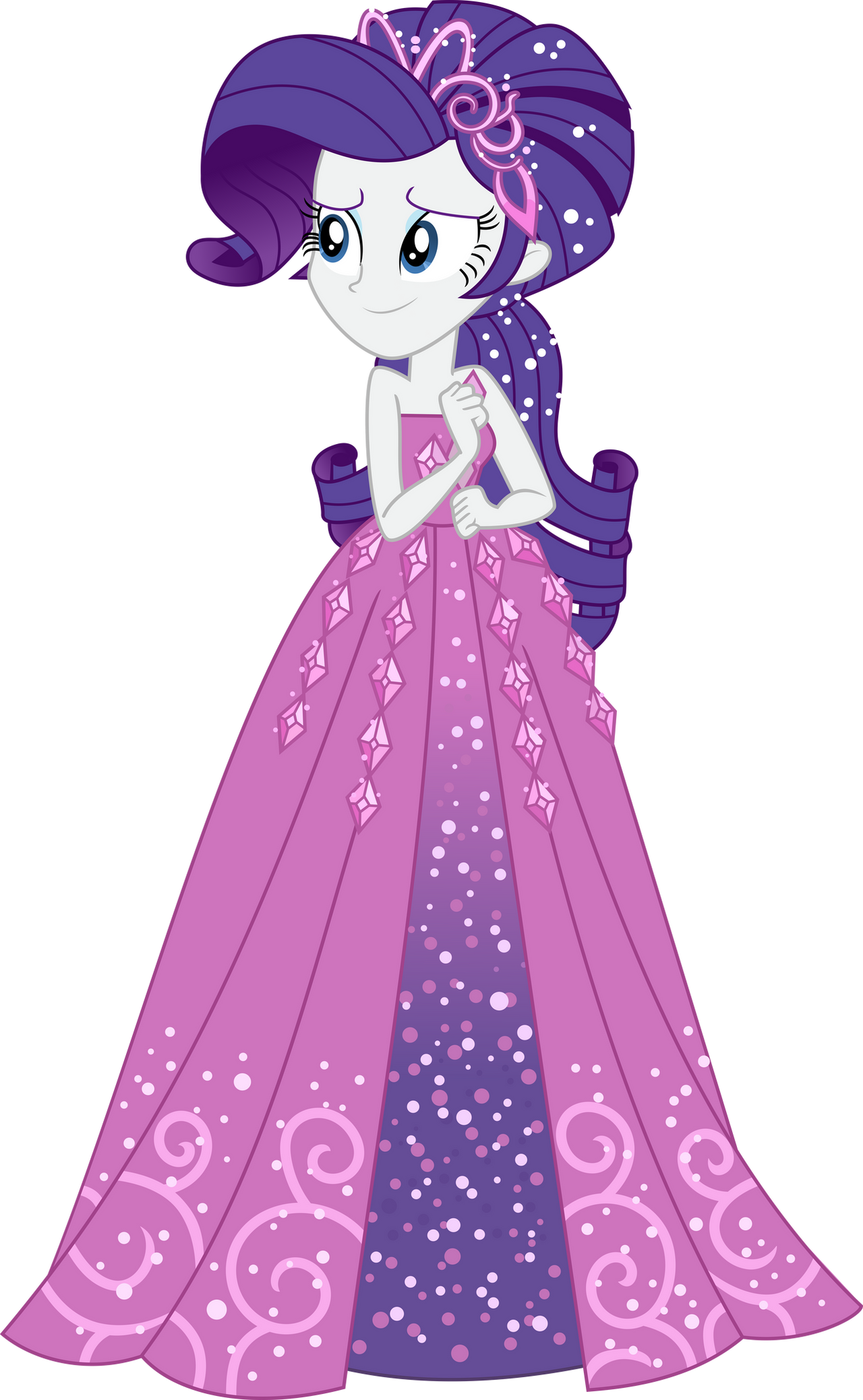Rarity's Evening Gown by ShootingStarSentry on DeviantArt