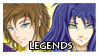 Aioros and Saga: Legends by ladamadelasestrellas