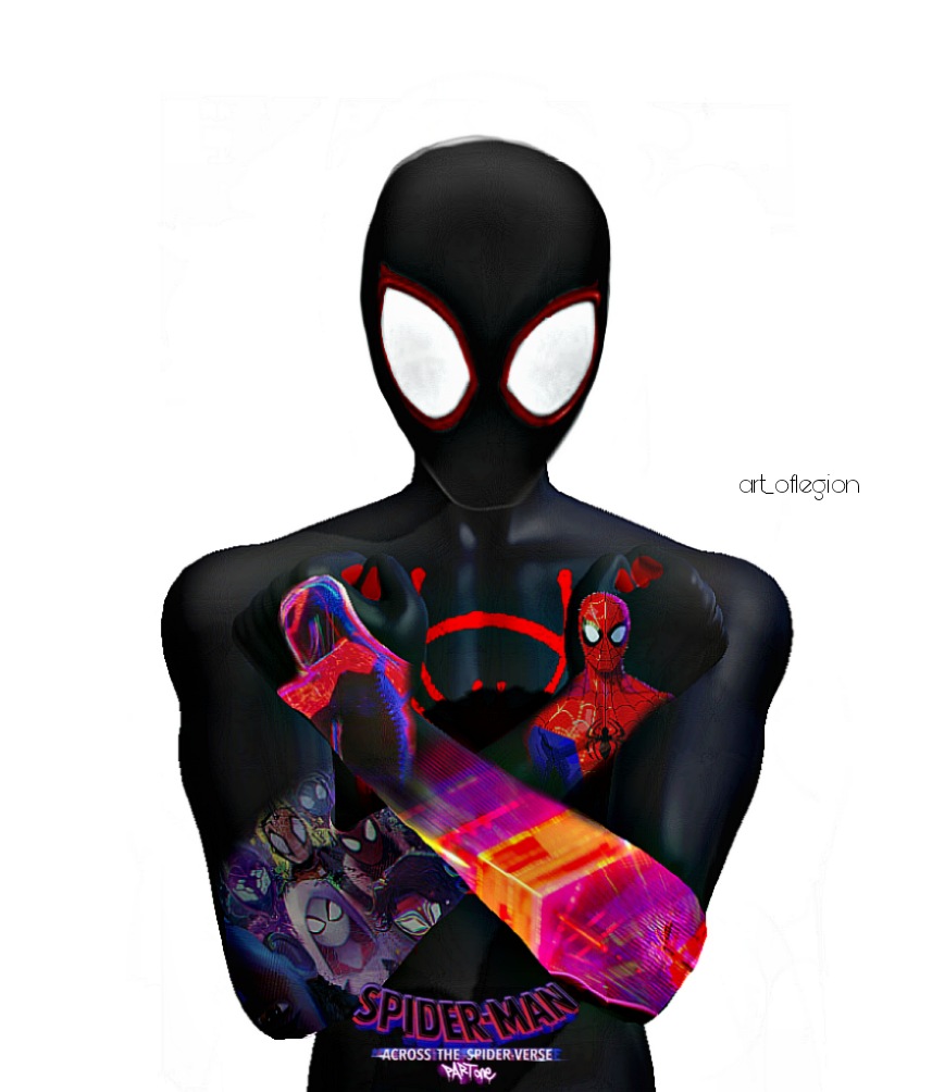 Spiderman across the spider verse poster - V2 by artoflegion56 on