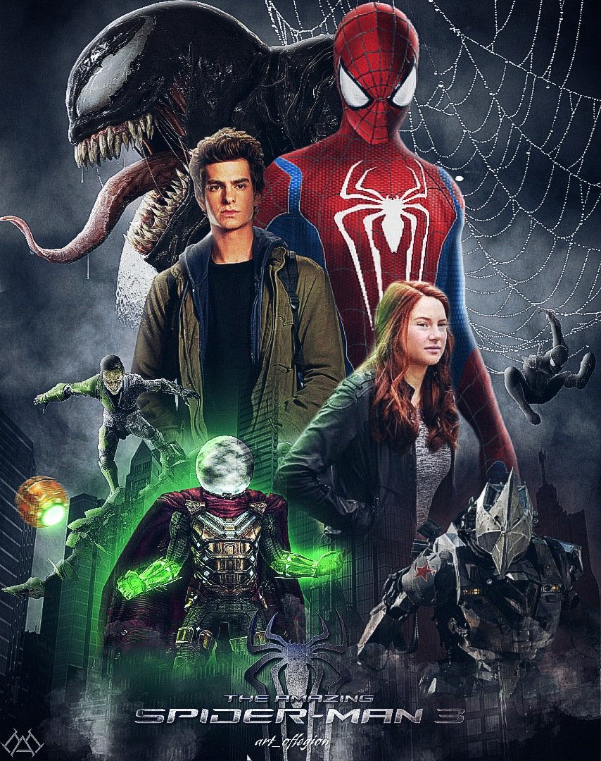 The Amazing Spider-Man 3 Poster  Amazing spider man 3, Amazing