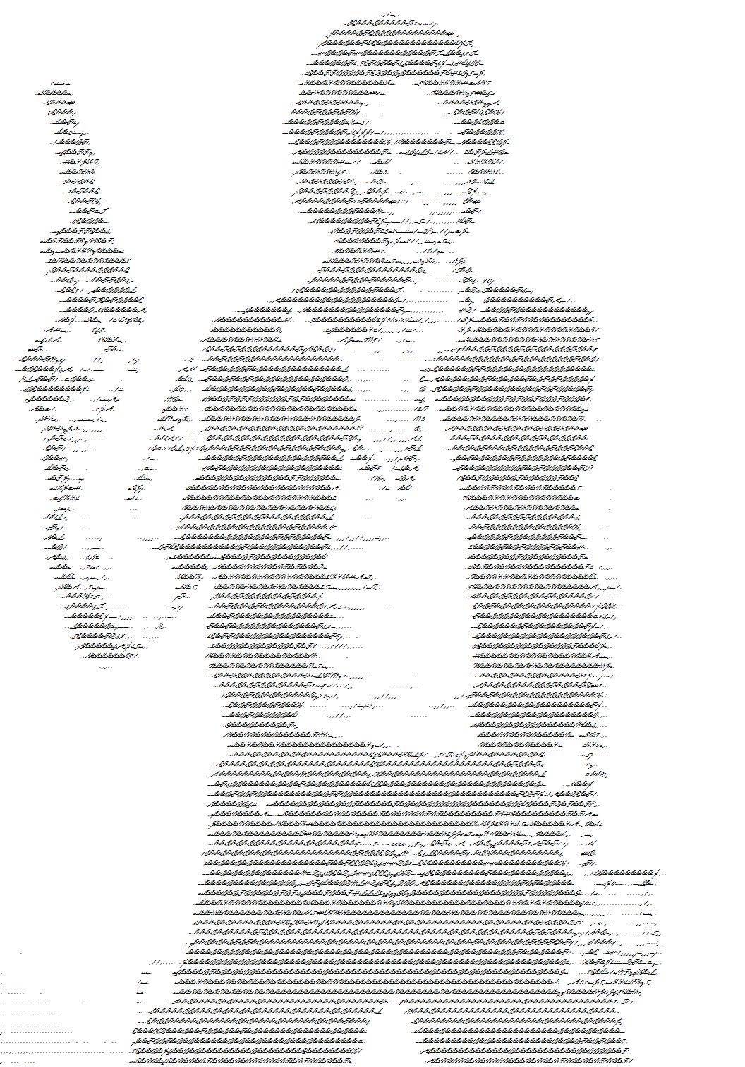 Han Solo ascii