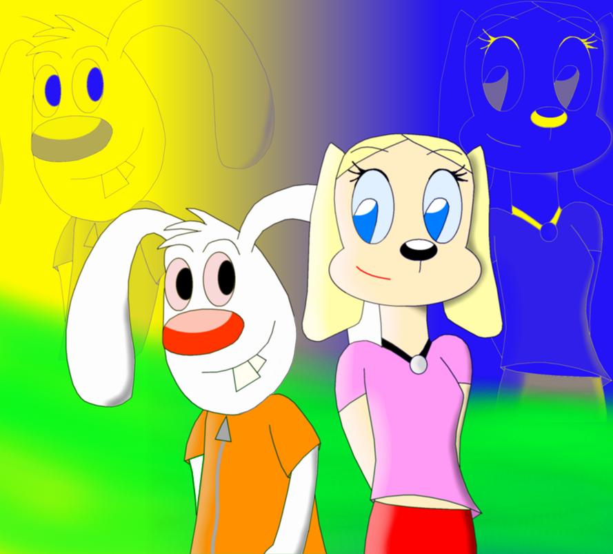 Brandy and Mr. Whiskers by Dragon-Wing-Z on DeviantArt