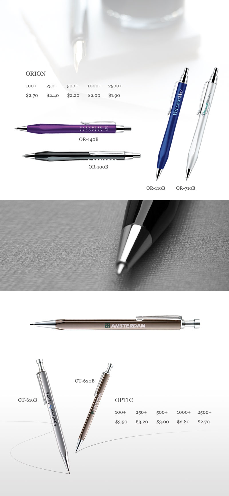 Lungsal's Modern Pens Series