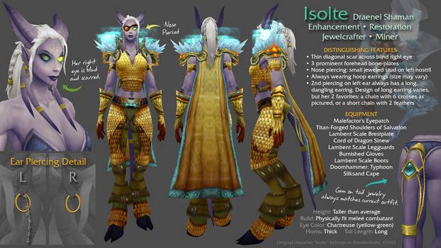 Isolte - World of Warcraft OC Reference