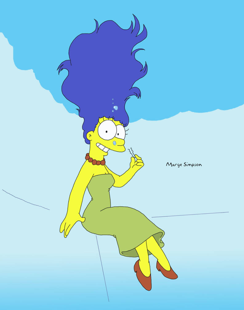 The Simpson Marge Simpson Uw By Akira Devilman666 On Deviantart 