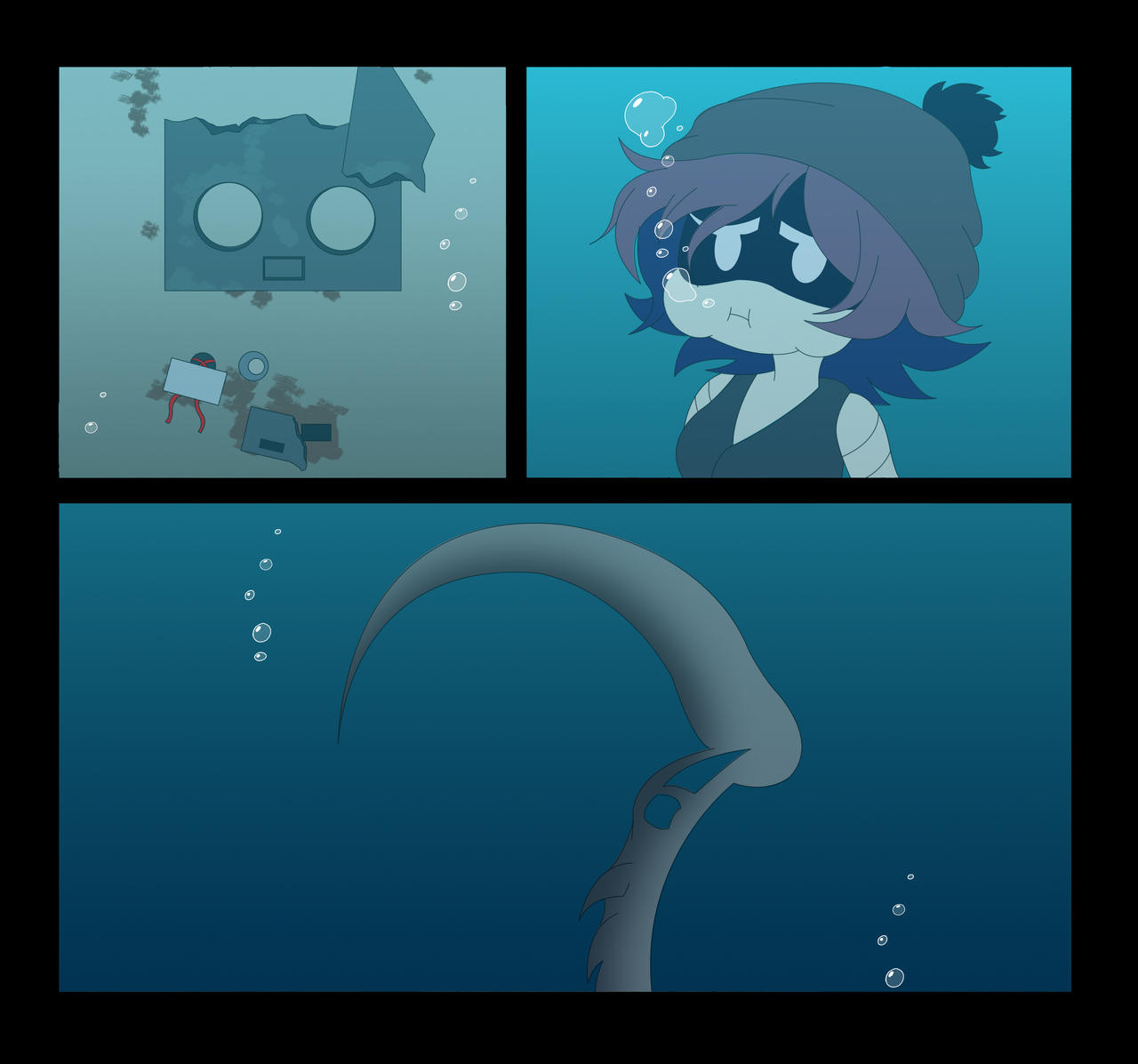 Water and Robot by Akira-Devilman666 on DeviantArt