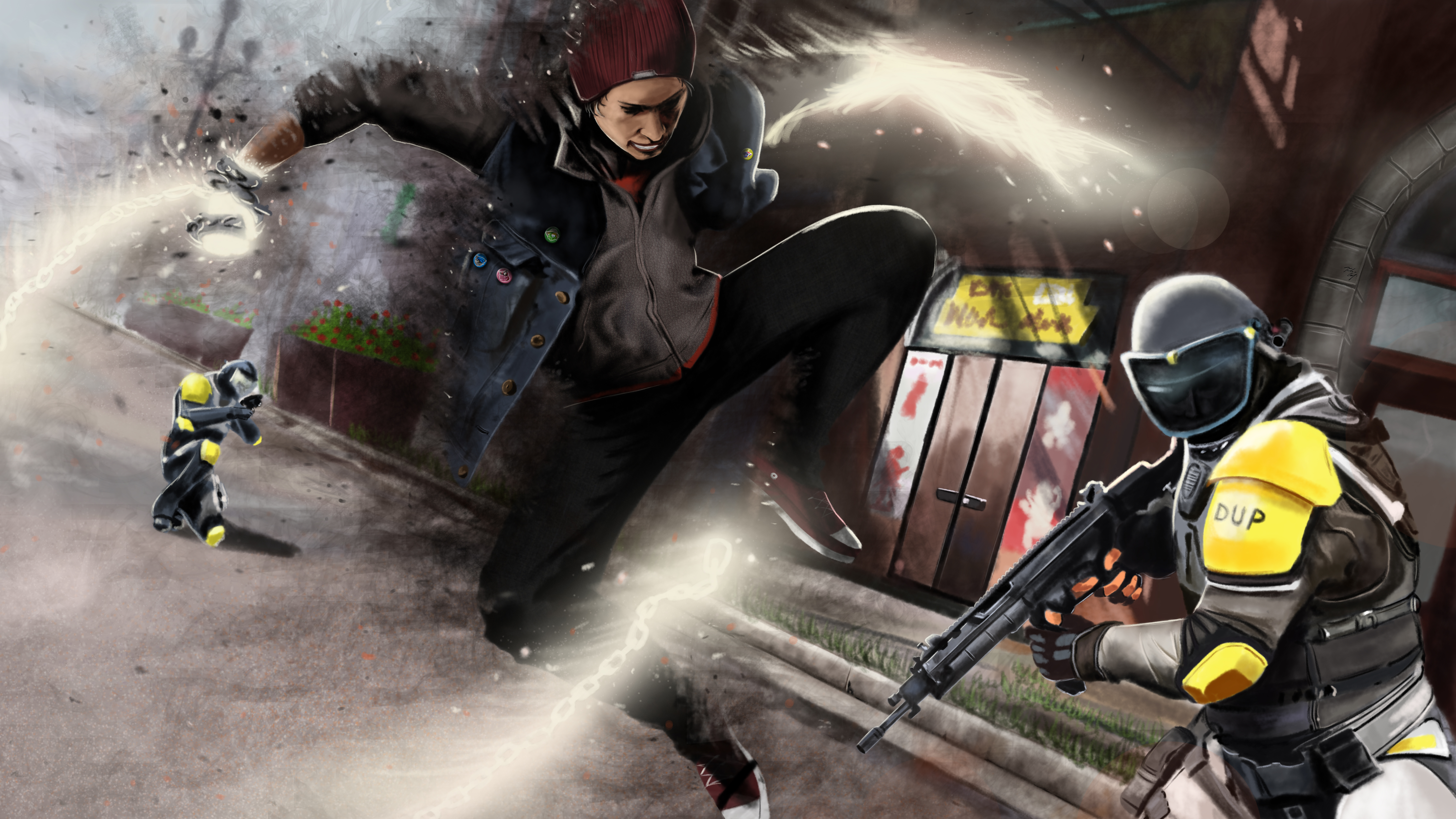 Speed Painting 21: inFamous Second Son