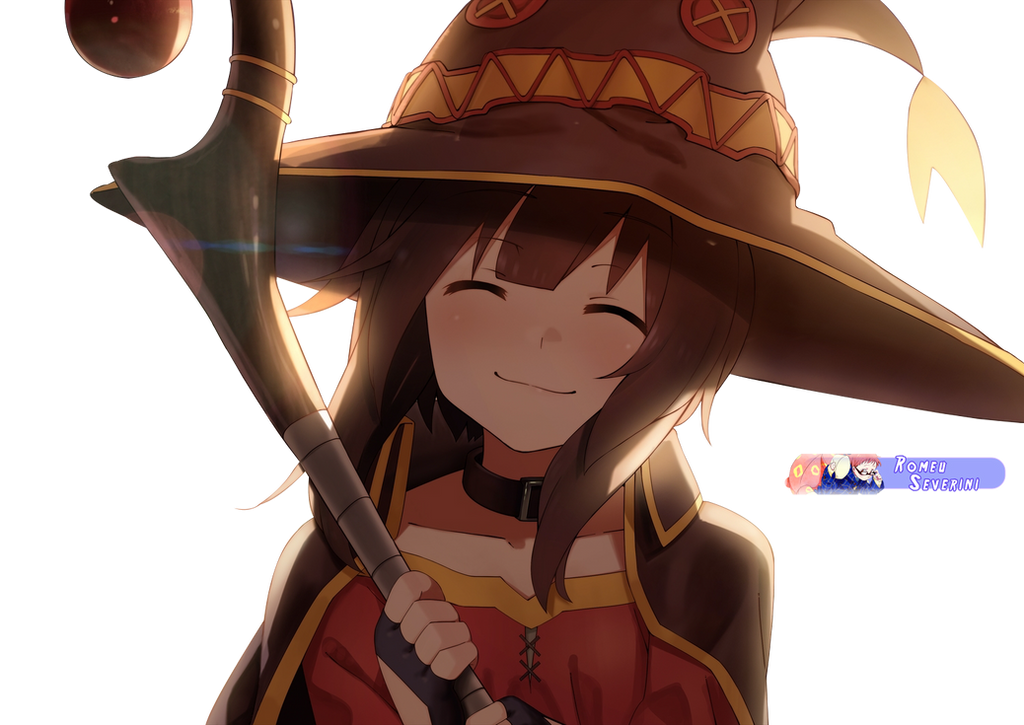 Megumin Render by RomeuSeverini on DeviantArt