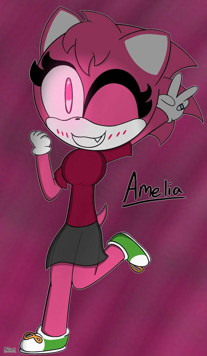 Amelia the Hedgehog by Jax628 on DeviantArt