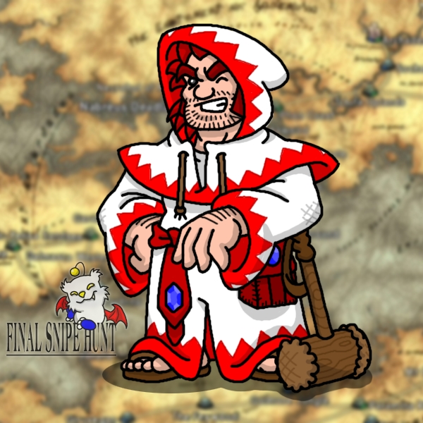 White Mage Jefferson by professorhazard