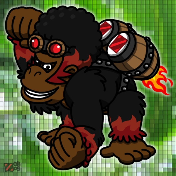 Pyro Kong by professorhazard