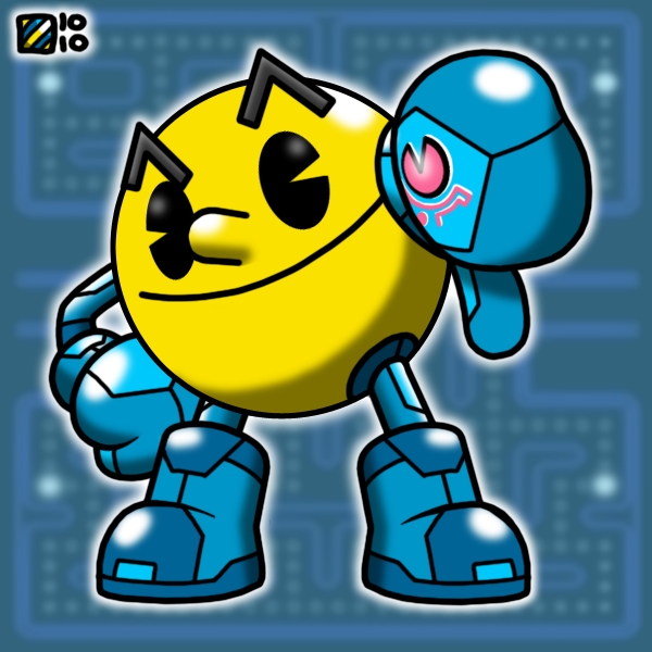 Zero Suit Pac-Man by professorhazard
