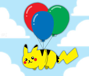 Flying Pikachu