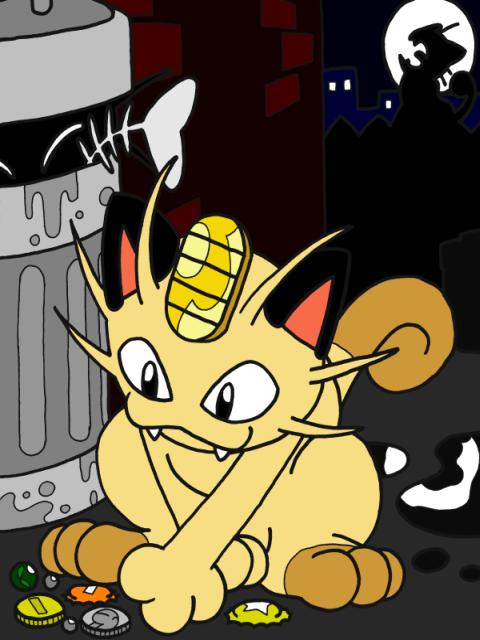 Meowth by professorhazard