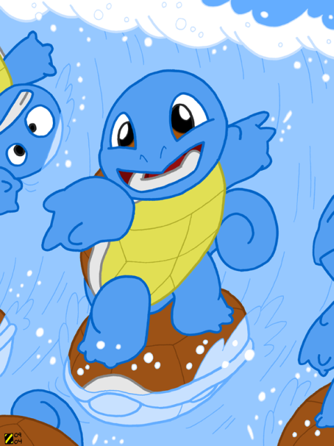 Squirtle by professorhazard
