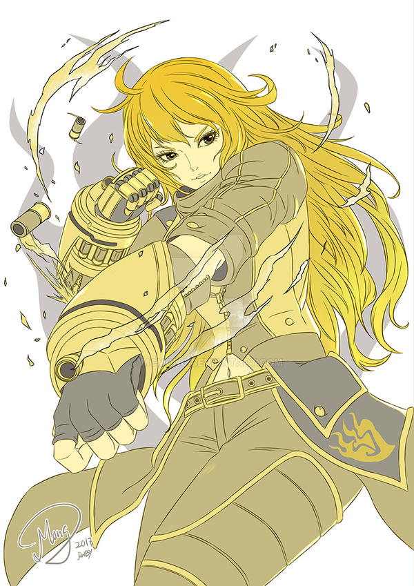 Yang Xiao Long Fan Art By Mcmong On Deviantart