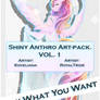 Shiny PonyGirls art pack OUT NOW