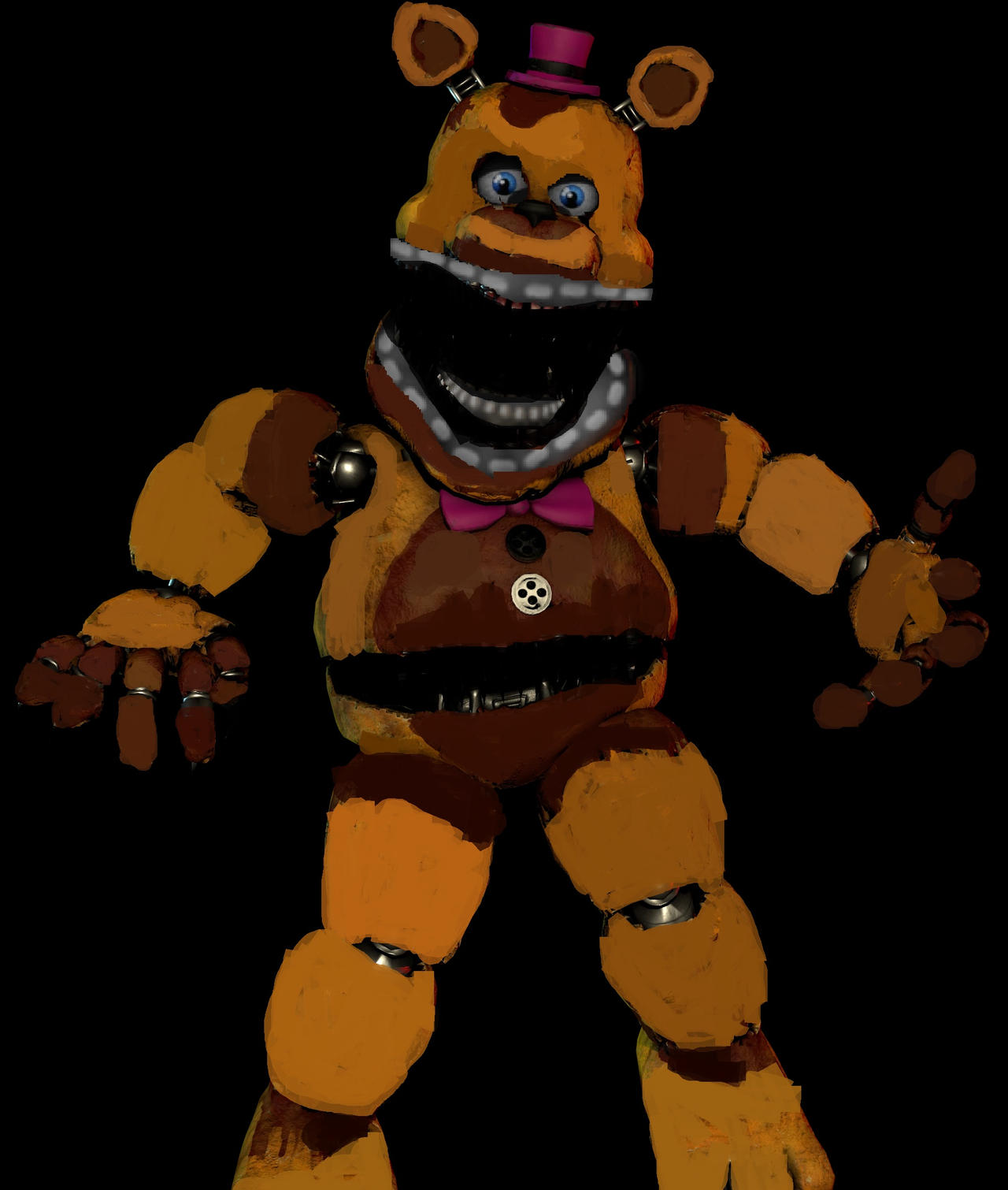 How To Beat Nightmare Fredbear Fnaf Vr Fixed Nightmare Fredbear Fnaf VR by RoketGamer01 on DeviantArt