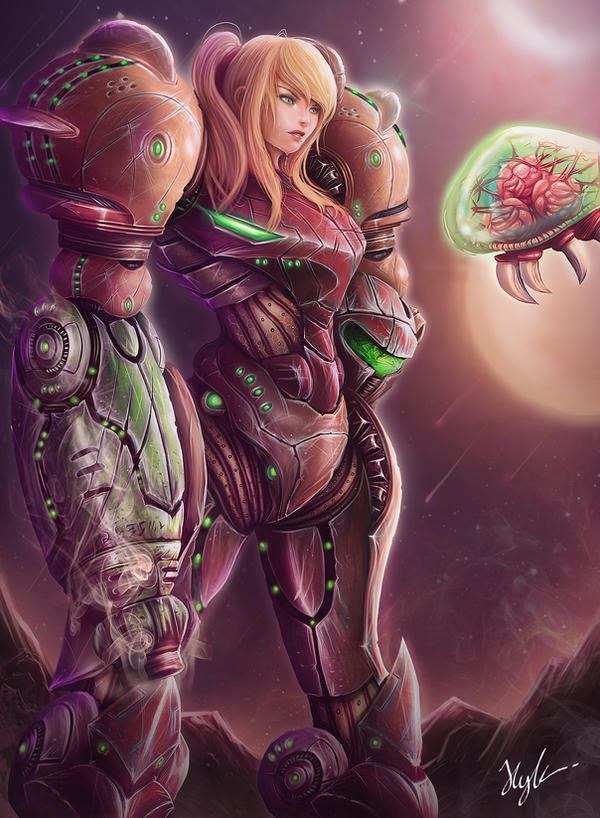 Smaus Samus Aran - Metroid by KaizerChang on DeviantArt