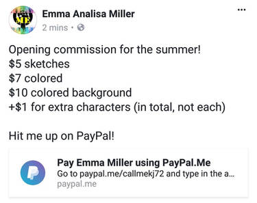 Summer Commissions are open!