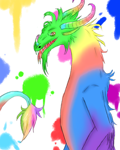 rainbow dragon