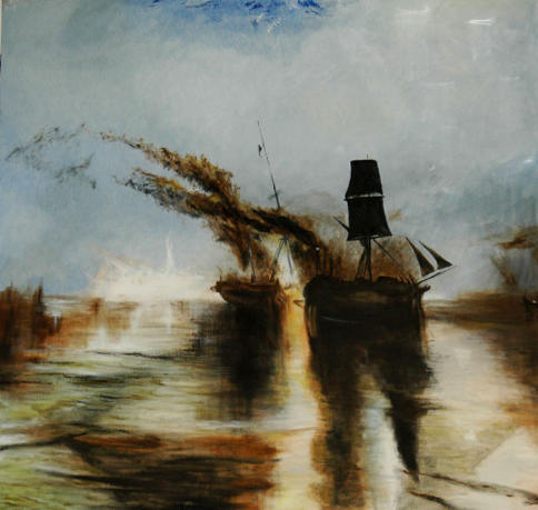 Peace, Burial at Sea by Turner