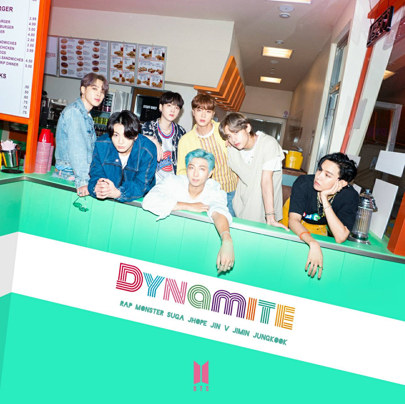 BTS DYNAMITE album cover by LEAlbum on DeviantArt