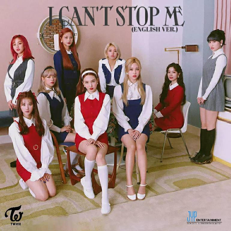 TWICE I CAN'T STOP ME / EYES WIDE OPEN album cover by LEAlbum on