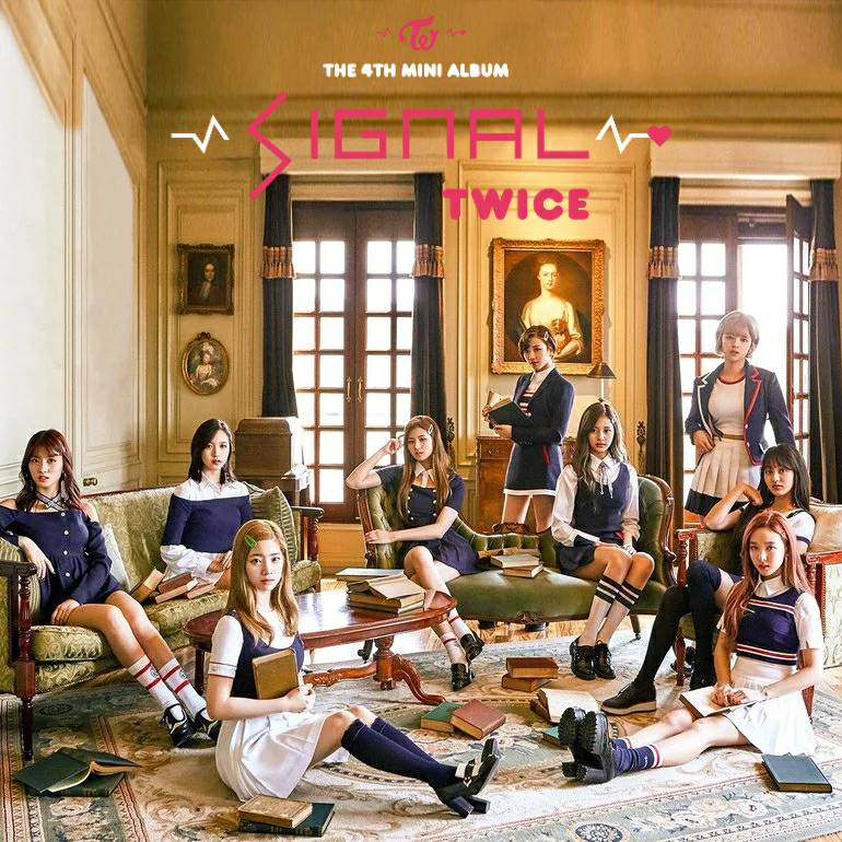 Twice Signal 4th Mini Album Album Cover By Kyliemaine On Deviantart