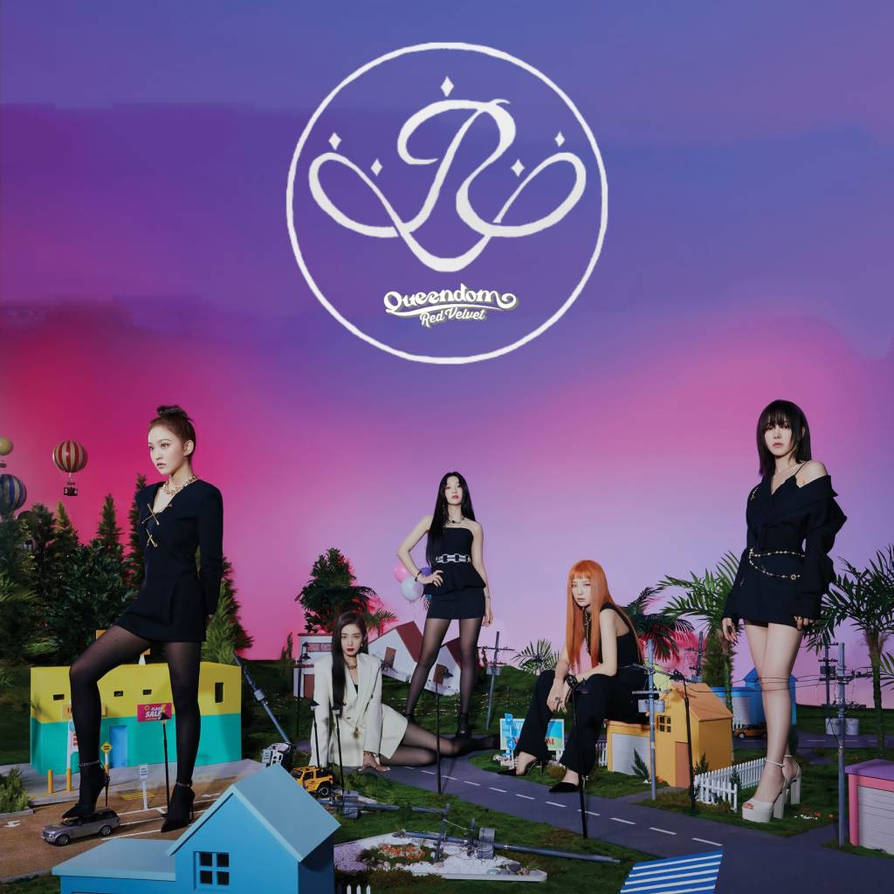 RED VELVET - QUEENDOM (ALBUM COVER) by Kyliemaine on DeviantArt