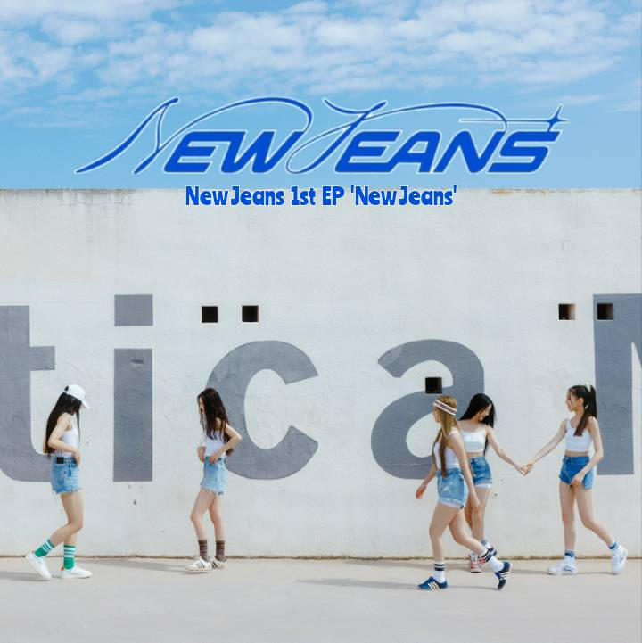 NewJeans 1st EP  New Jeans (poster cover) :: Behance
