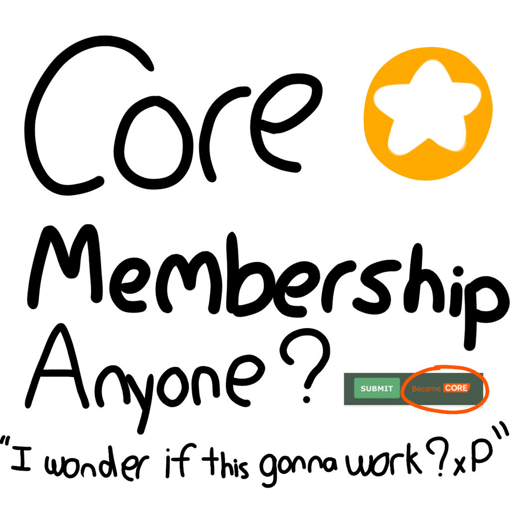 Core Membership Deviantart Free Core Membership Anyone? Please? by MonMonCookie on DeviantArt