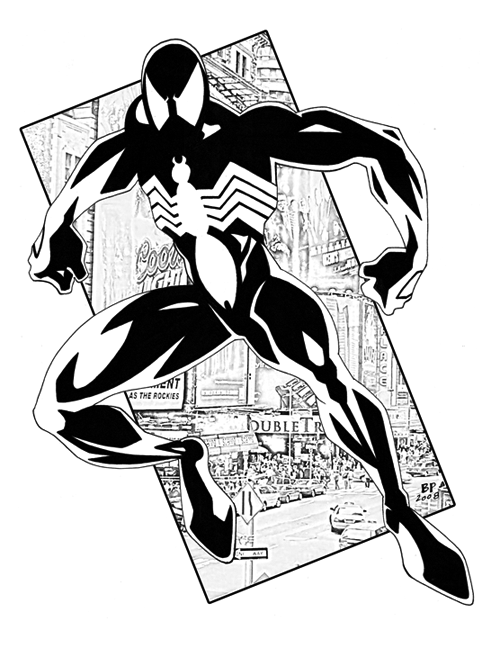 Black Suit Spider-Man v2