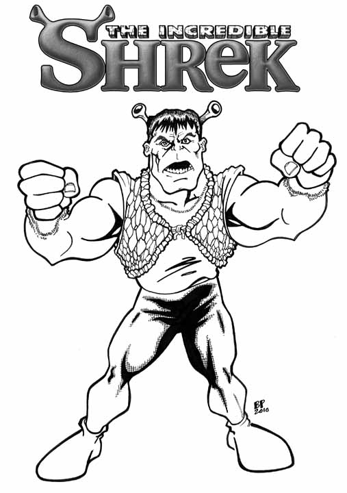 Shrek by Supermangraphix on DeviantArt